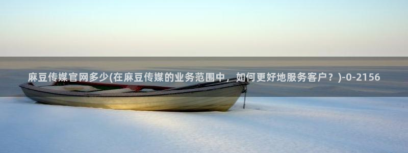 麻豆猫爪传媒官网：麻豆传媒官网多少(在麻豆传媒的业务范围中，如何更好地服务客户？)